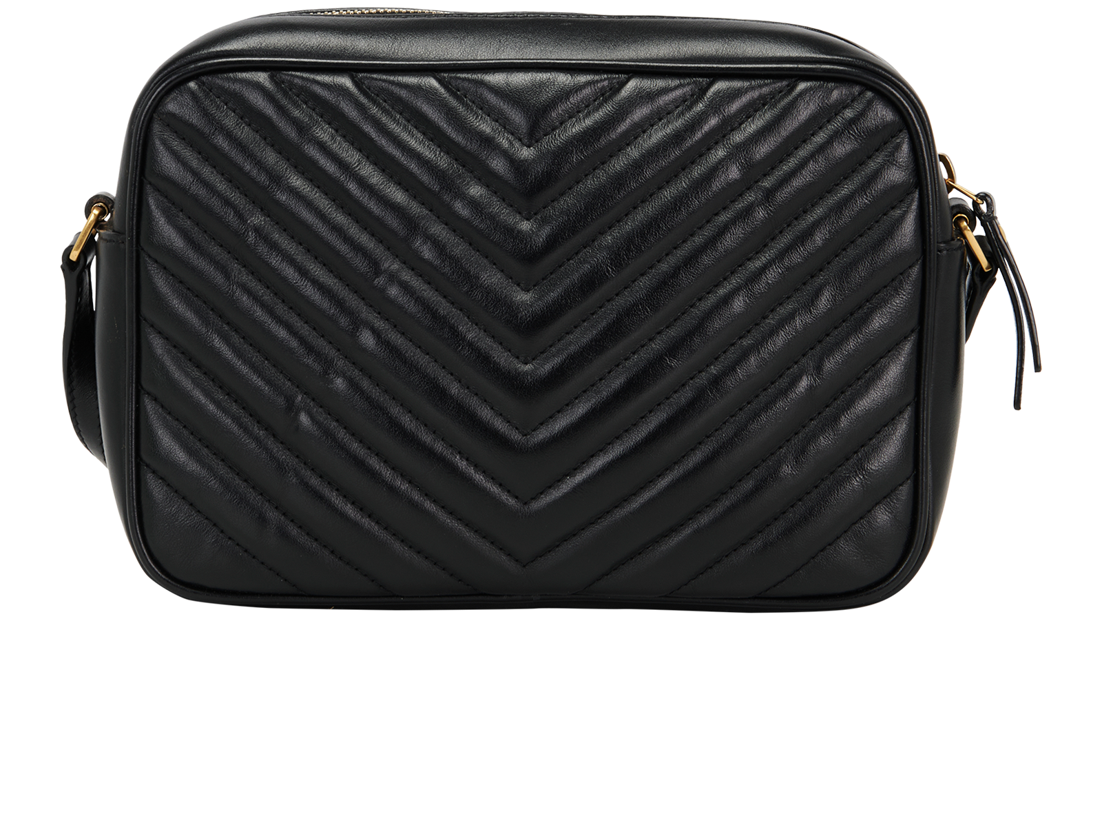 Lou Camera Tassel Bag, &pound;950, Handbags, Black, Leather, Back view